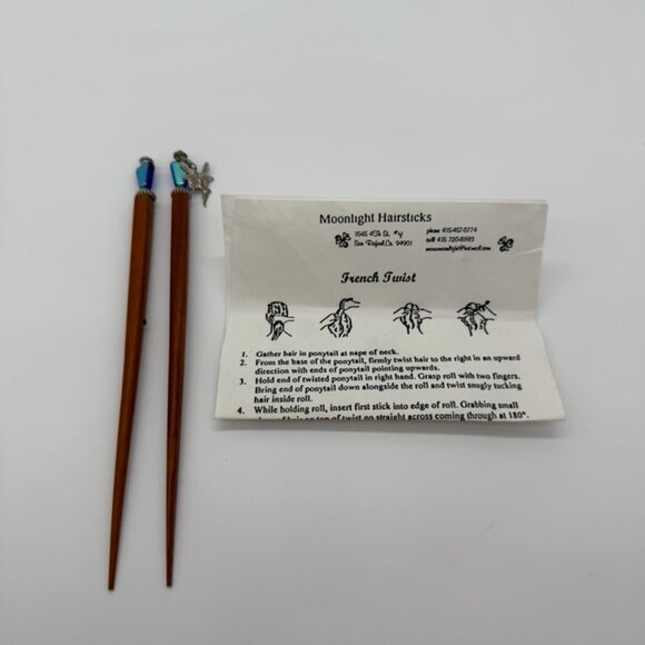 Moonlight Hairsticks - Picture 3 of 3